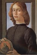 Sandro Botticelli Man as Germany oil painting artist